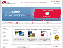 Tablet Screenshot of bizcard.com